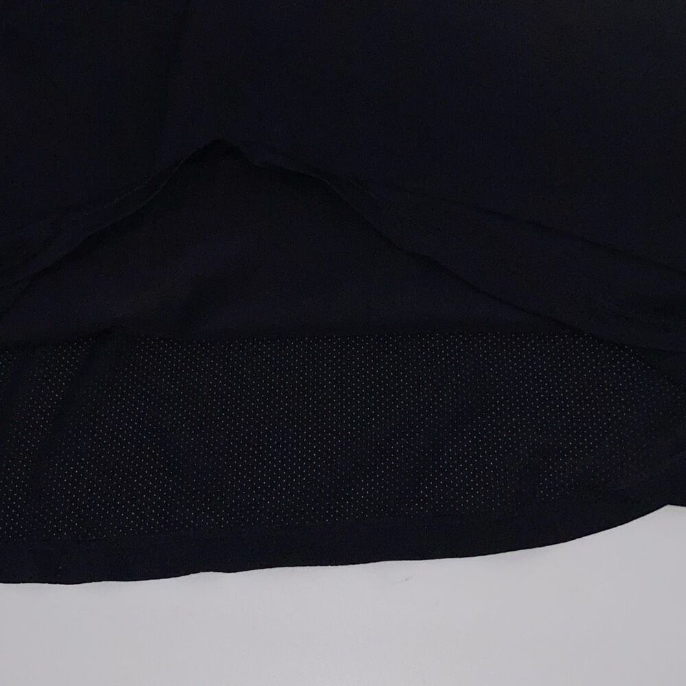 Athleta Small Black Gel Mesh Supercharged 2-in-1 Shelf Bra Tank Top Small Black - Picture 9 of 16